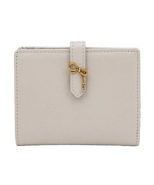 LANVIN en Bleu リュバン コンパクト二つ折り財布