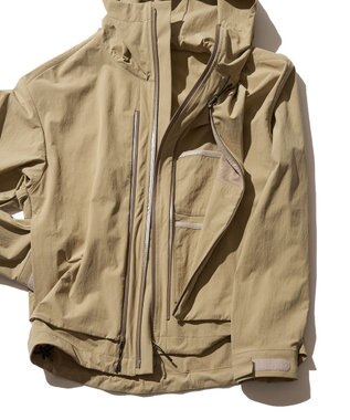 J.PRESS YORK STREET 【UNISEX】ナイロン 4WAY クロスブルゾン ベージュ系
