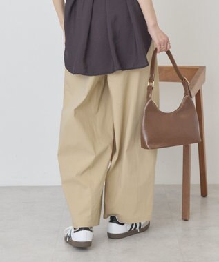 AMERICAN HOLIC 【マルチ機能】カーブチノパンツ Light Beige