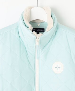 23区GOLF 【WOMEN】中綿ブルゾン スカイブルー系