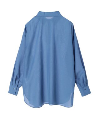 earth music&ecology シアーボーイズライクシャツ Off White