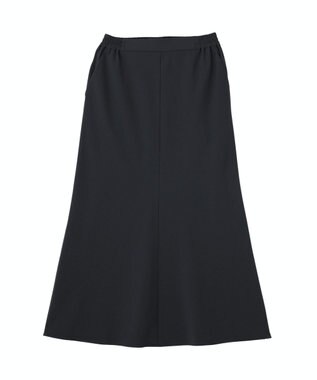AMERICAN HOLIC 【イージーケア】ナローマーメイドスカート Navy