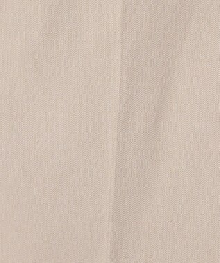 自由区 【接触冷感・UVカット・吸水速乾・洗える】シェルタリングオックスストレート パンツ シャンブレーベージュ