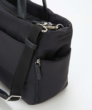 TOPKAPI 【Breath TOPKAPI】ナイロン 多機能 2way トートバッグ / 撥水 ブラック