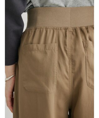 Green Parks ・ｆｕｒｒｙ　ｒａｔｅ　タックジョガーパンツ Gray Beige