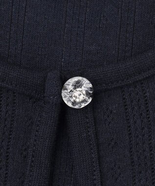 ANY KIDS 半袖 ボレロ ネイビー