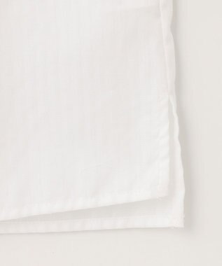 J.PRESS LADIES S 【洗える】ボイルEASYCARE バンドカラー ブラウス ホワイト系