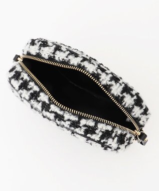 TOCCA TWEED CAMERA BAG カメラバッグ ブラック×ホワイト系