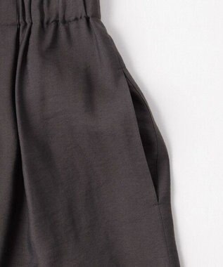 自由区 S 【カタログ掲載・ご好評アイテム・累計2500本・新色追加・ウエストゴム・セットアップ対応】エアリーツイルキュロット パンツ バーント