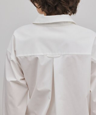 GRACE CONTINENTAL ボウタイマルチwayシャツ ホワイト