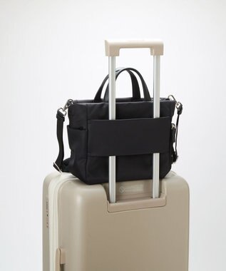 TOPKAPI 【Breath TOPKAPI】ナイロン 多機能 2way トートバッグ / 撥水 ブラック