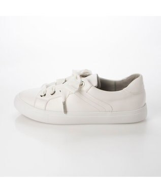 MODE ET JACOMO <carino>【レイン対応】【軽量】リボンスニーカー ホワイト