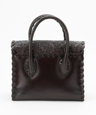 GRACE CONTINENTAL RollingSTHandbag ダークブラウン