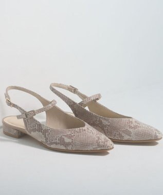 REGAL FOOT COMMUNITY 【リーガルレディース】F29R ストラップバックベルトパンプス フラットシューズ