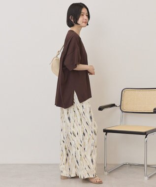 AMERICAN HOLIC バックギャザーコクーンカットプルオーバー Brown