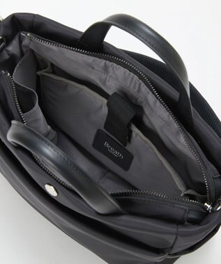 TOPKAPI 【Breath TOPKAPI】ナイロン 多機能 2way トートバッグ / 撥水 ブラック