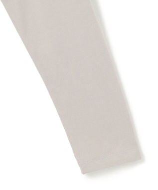 J.PRESS MEN オンでもオフでも品よく快適に【UVカット / 接触冷感 / 吸水速乾】【J.PRESS PREMIUM JERSEY】無地 ロングスリーブTシャツ ライトグレー系