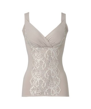 BRADELIS New York 【BRADELIS NewYork peace】綿混トリプルキャッチFITブラキャミ23 ブラデリス 補正下着 シェイパー パールグレージュ