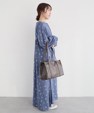 CRAFT STANDARD BOUTIQUE ヴィンテージライクスクエアトートバッグ Brown