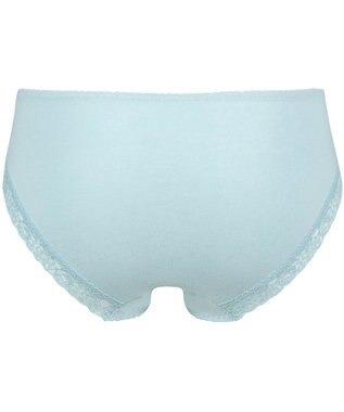 Wing ショーツ KB2060とペア 綿混素材（身生地部） やさしいはきごこち ナチュラルアップブラ はきこみ丈あさめ KF3360 ウイング／ワコール ターコイズ