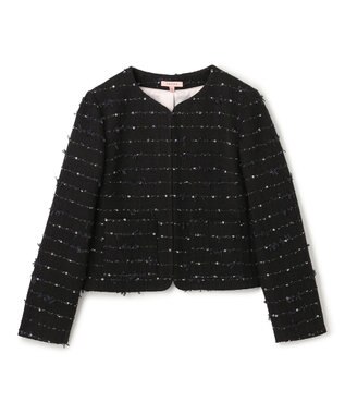 TOCCA FLOWER HIDE AND SEEK ジャケット ブラック系