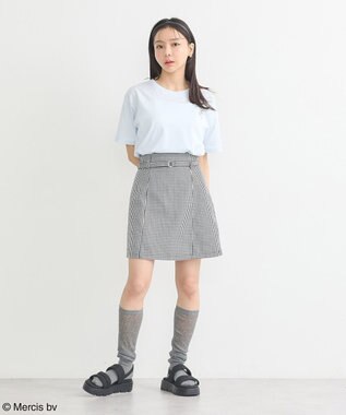 earth music&ecology ｍｉｆｆｙ／ｅａｒｔｈ　ミッフィーフレンズレギュラーＴ Light Blue