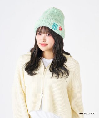 MOONBAT Care Bears(ケアベア) ボリュームへアリービーニー ニット帽 帽子 手洗い可能