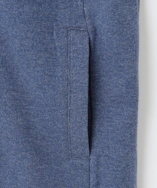 JOSEPH ABBOUD MOUNTAIN 【オーガニックコットン使用/ 柔らかな肌触り】 ハイネックジップ ブルゾン ブルー系