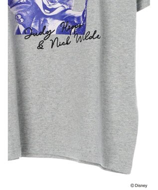 Green Parks ズートピア／グラフィックＴＥＥ Gray Mixture