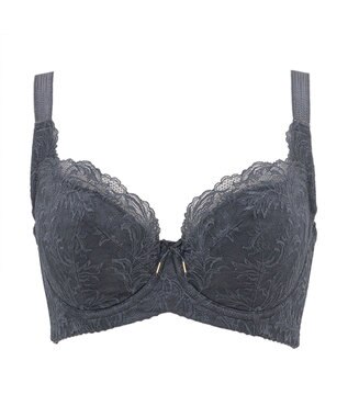 BRADELIS New York 【BRADELIS New York / コンパクト補整ブラ】サポートバックラインブラ22A1 チャコール