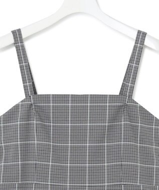 23区 L 【洗える】ガンクラブプレイドチェック ワンピース グレーチェック