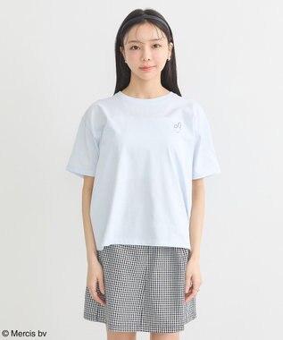 earth music&ecology ｍｉｆｆｙ／ｅａｒｔｈ　ミッフィーフレンズレギュラーＴ Light Blue