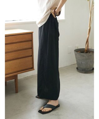 CRAFT STANDARD BOUTIQUE 【キナリノ別注】リネンレーヨンスカート Black