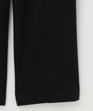 J.PRESS LADIES L 【リクルート対応】テフロンカームスキン ストレート パンツ ブラック系