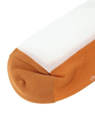 Green Parks Ｍｉｆｆｙ／配色ラインソックス Orange