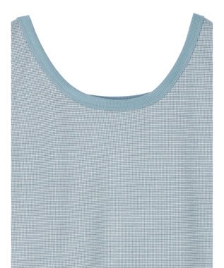 CRAFT STANDARD BOUTIQUE レトロ柄前後２ＷＡＹタンクトップ Blue