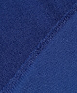 ICB 【UVカット・洗える】ジョーゼットジャージー クロップド丈プルオーバー ロイヤルブルー系