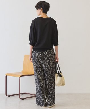AMERICAN HOLIC アソート柄パンツ Black