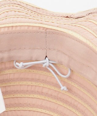 ANY KIDS ウォッシャブルフリルハット ピンク系