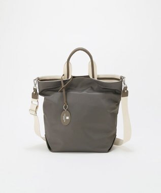 TOPKAPI 【TREASURE TOPKAPI】ストライプハンドル ナイロン 縦型 2way トートバッグ A4対応