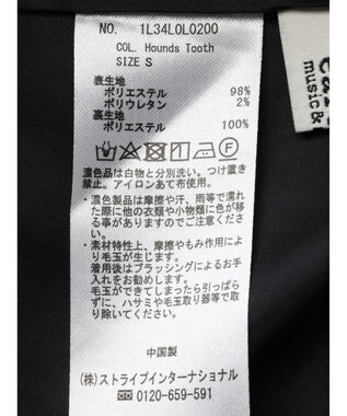 earth music&ecology ミニスカート Hounds Tooth