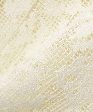 Green Parks メッシュレースタック入りプルオーバー Ivory