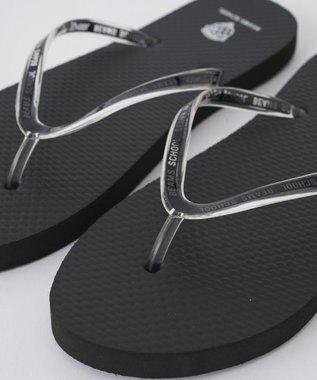 BEAMS SCHOOL ビーチサンダル ブラック