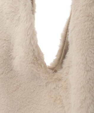 AMERICAN HOLIC フェイクファーバッグ Beige