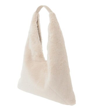 AMERICAN HOLIC フェイクファーバッグ Beige