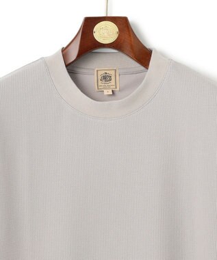 J.PRESS MEN オンでもオフでも品よく快適に【UVカット / 接触冷感 / 吸水速乾】【J.PRESS PREMIUM JERSEY】無地 ロングスリーブTシャツ ライトグレー系