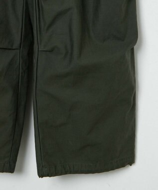 WEGO バックサテンワイドミリタリーパンツ カーキ