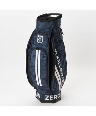 ZERO HALLIBURTON コーデュラキャディバッグ 82051 ネイビーカモ柄