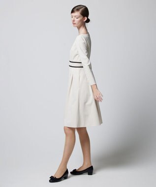 TOCCA 【消臭＆洗える】HOLY RIBBON ドレス ベージュ系