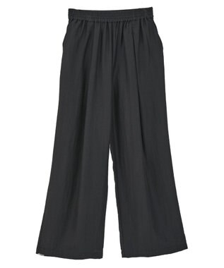 earth music&ecology リラックスタックパンツ Black